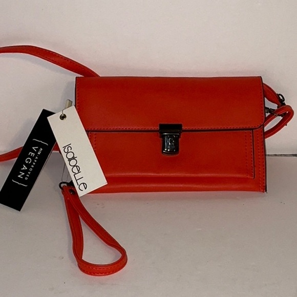 NWT, Isabelle Vegan Shoulder or Crossbody Bag - Picture 1 of 8